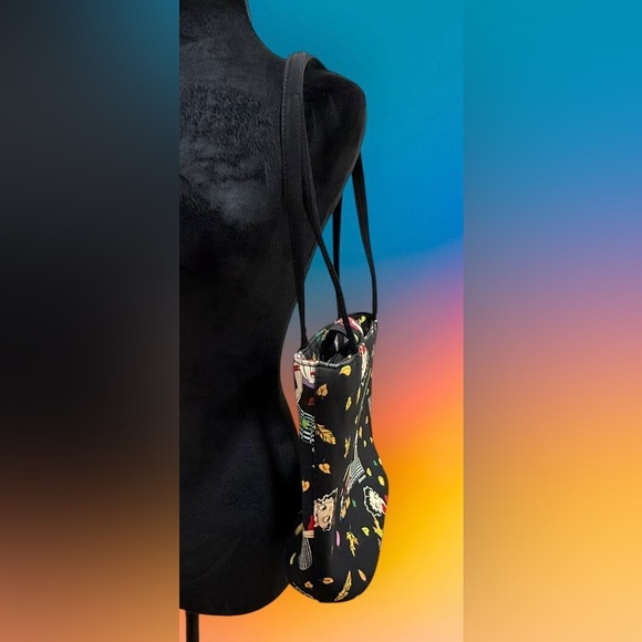 Betty Boop - "Cool Breeze" - Canvas Shoulder Bag Purse Vintage - Picture 3 of 9